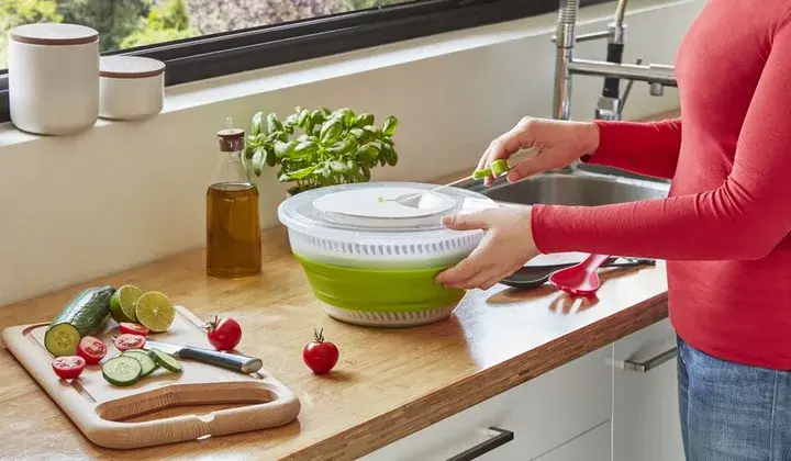 Сушка для зелени Tefal 4л (K2520155) - фото - №8