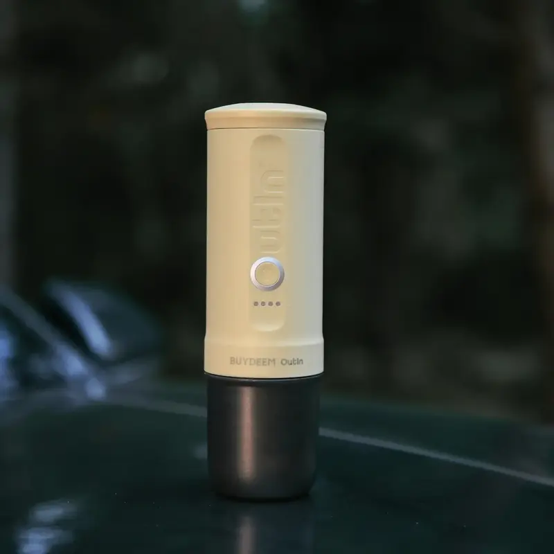 Портативна кавоварка Outin X BUYDEEM Yellow - фото - №9