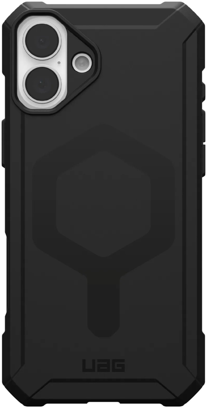 Чохол для iPhone 16 Plus UAG Essential Armor Magsafe Black (114447114040) - фото - №0
