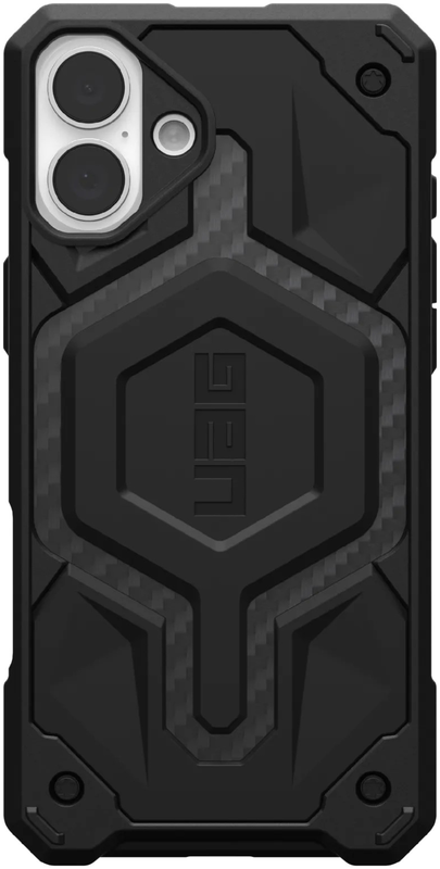 Чохол для iPhone 16 Plus UAG Monarch Pro Magsafe Carbon Fiber (114455114242) - фото - №0