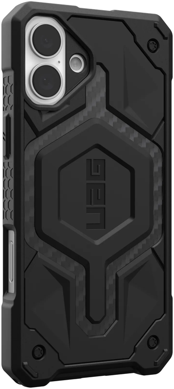 Чохол для iPhone 16 Plus UAG Monarch Pro Magsafe Carbon Fiber (114455114242) - фото - №2