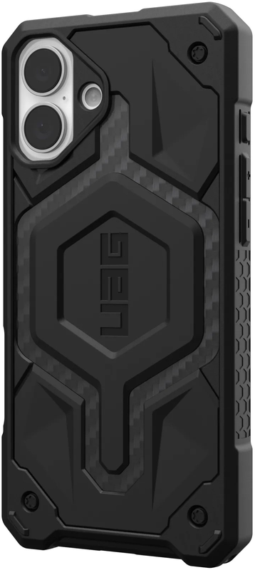 Чохол для iPhone 16 Plus UAG Monarch Pro Magsafe Carbon Fiber (114455114242) - фото - №3