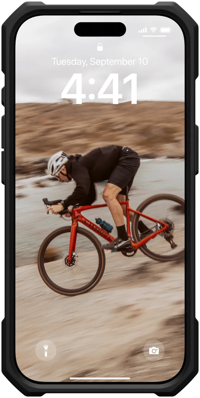 Чохол для iPhone 16 Pro Max UAG Essential Armor Magsafe Black (114449114040) - фото - №1