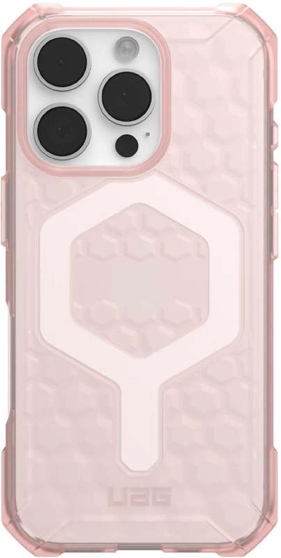 Чохол для iPhone 16 Pro Max UAG Essential Armor Magsafe Rose (114449114C4C) - фото - №0
