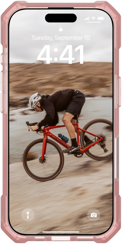 Чохол для iPhone 16 Pro Max UAG Essential Armor Magsafe Rose (114449114C4C) - фото - №1