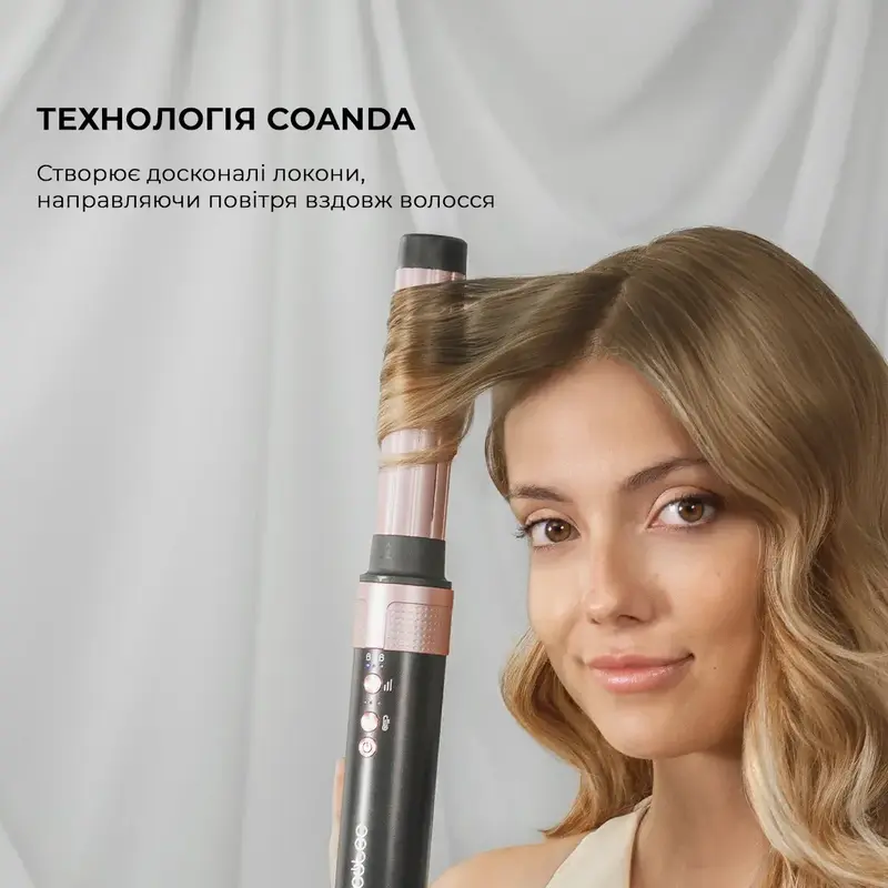 Стайлер CECOTEC Bamba CeramicCare 12in1 AirGlam Black - фото - №2