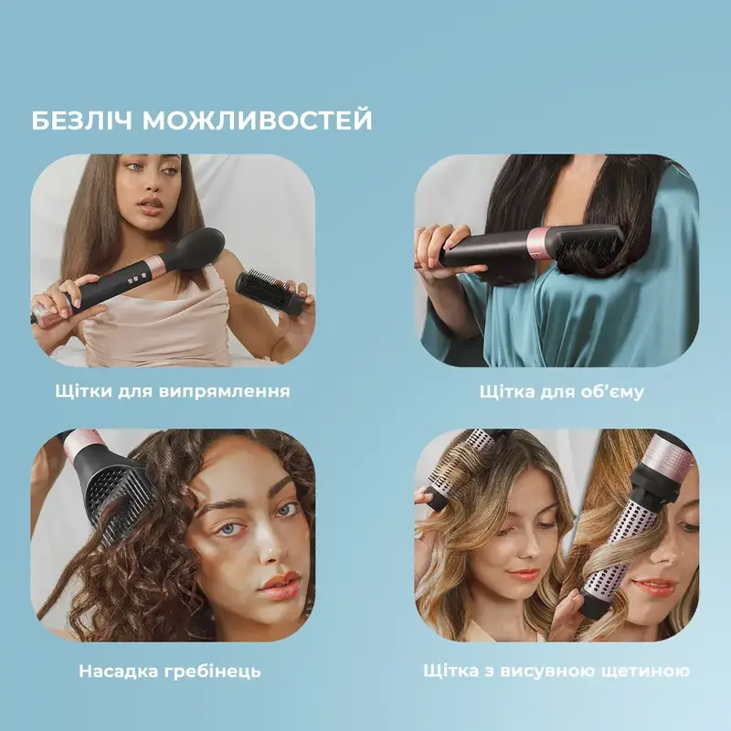 Стайлер CECOTEC Bamba CeramicCare 12in1 AirGlam Black - фото - №12