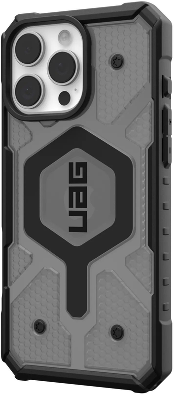 Чохол для iPhone 16 Pro Max UAG Pathfinder Clear Magsafe Black (114465113131) - фото - №2