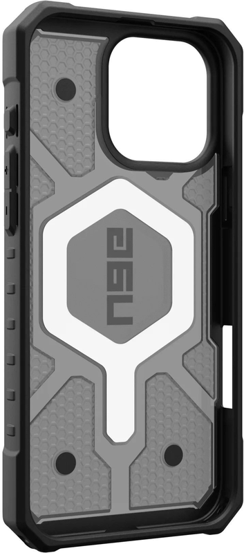 Чохол для iPhone 16 Pro Max UAG Pathfinder Clear Magsafe Black (114465113131) - фото - №4