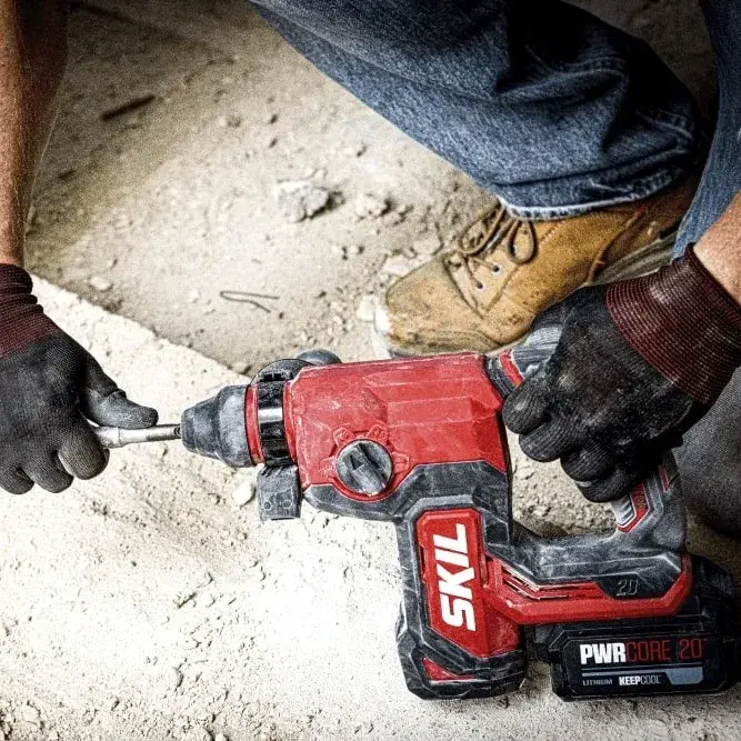 Перфоратор акумуляторний SKIL 3851 CA XP SDS-plus - фото - №2