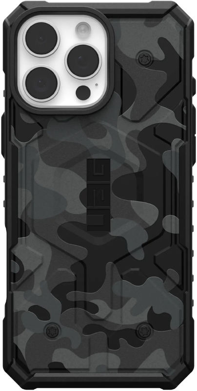 Чохол для iPhone 16 Pro Max UAG Pathfinder SE Magsafe Midnight Camo (114472114061) - фото - №0