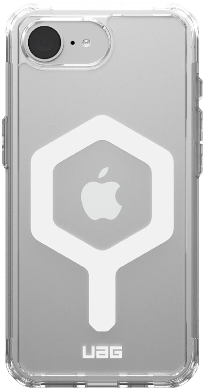 Чохол для iPhone 16E (4th Gen, 2025) UAG Plyo MagSafe Ice/White (114501114341) - фото - №0