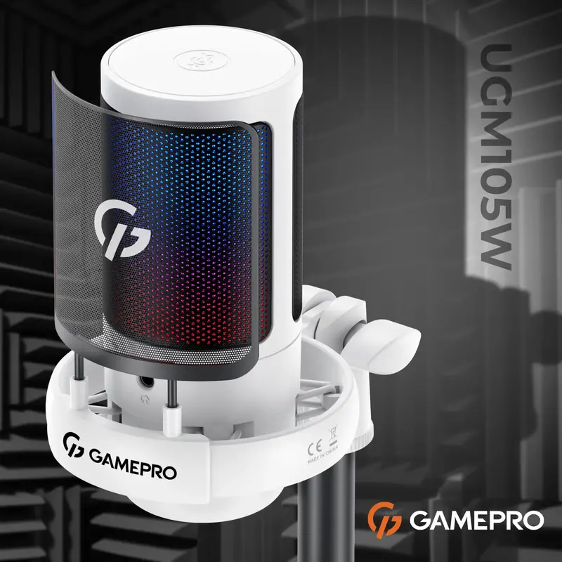 Мікрофон Gamepro UGM105W (White) - фото - №7