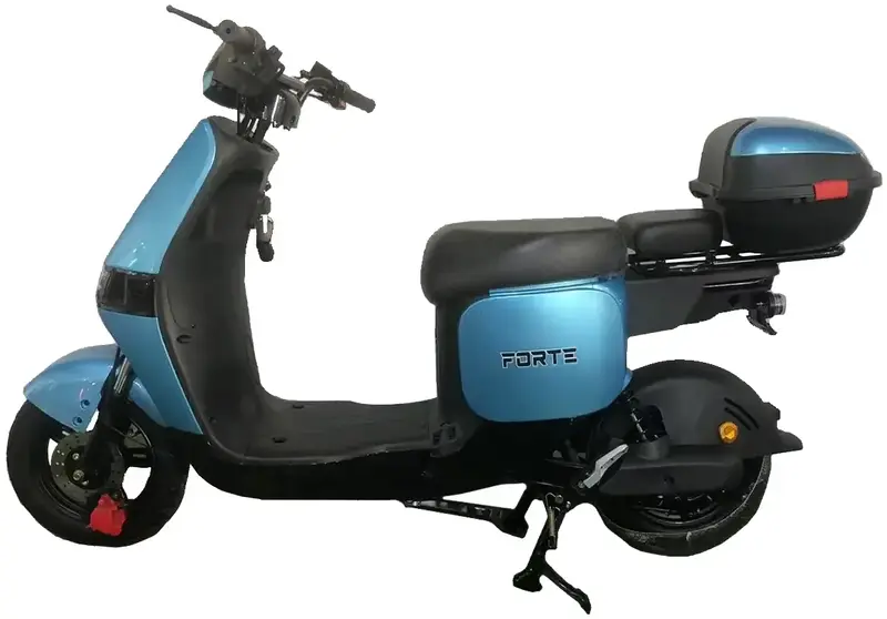 Электроскутер FORTE TRON 800W (Blue) фото