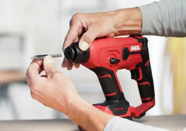 Перфоратор акумуляторний SKIL 3810 CA SDS-plus+ШЗП 900Вт без АКБ та ЗП - фото - №6