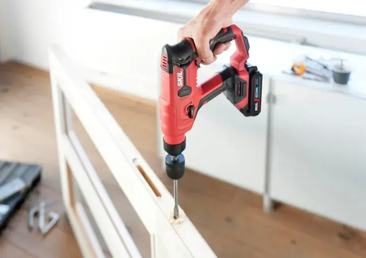 Перфоратор акумуляторний SKIL 3810 CA SDS-plus+ШЗП 900Вт без АКБ та ЗП - фото - №3