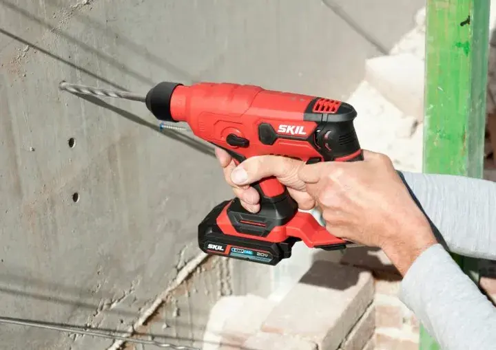 Перфоратор акумуляторний SKIL 3810 CA SDS-plus+ШЗП 900Вт без АКБ та ЗП - фото - №9