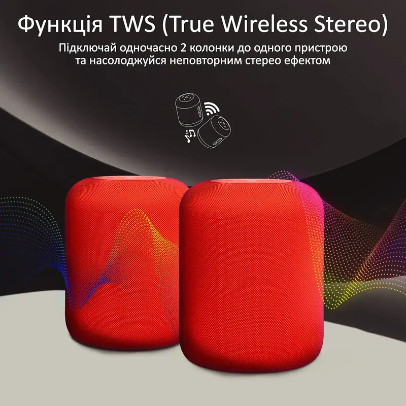 Акустика Promate boom-10.red - фото - №2