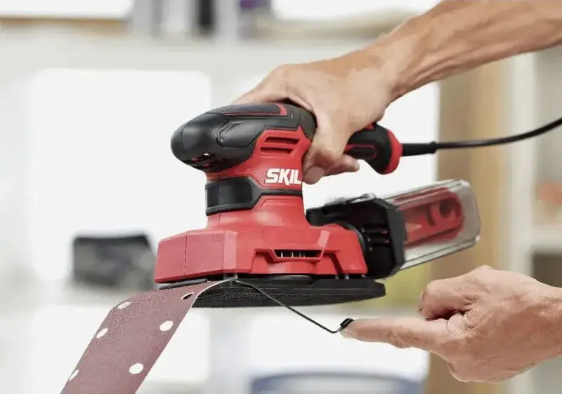 Шліфмашина вібраційна мережева SKIL 7362 AA 280Вт платформа 92х185 - фото - №6