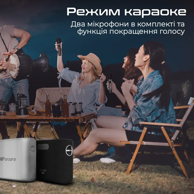 Акустична система HiFuture Vocalist200 Black (vocalist200.black) - фото - №8