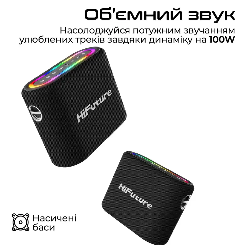 Акустична система HiFuture Vocalist200 Black (vocalist200.black) - фото - №1
