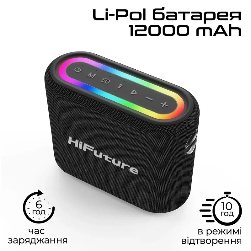 Акустична система HiFuture Vocalist200 Black (vocalist200.black) - фото - №3