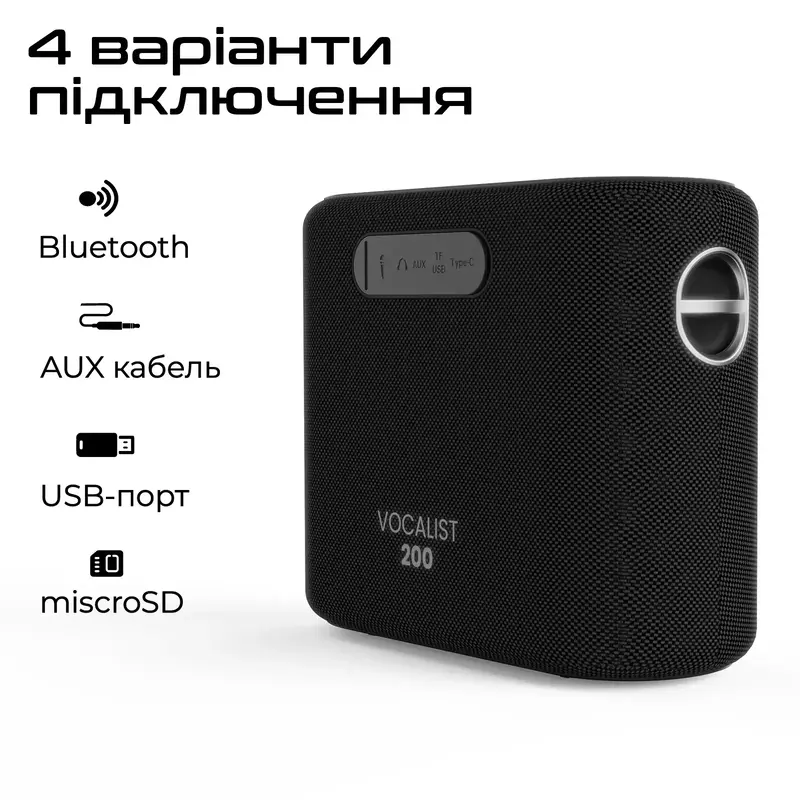 Акустична система HiFuture Vocalist300 Black (vocalist300.black) - фото - №7