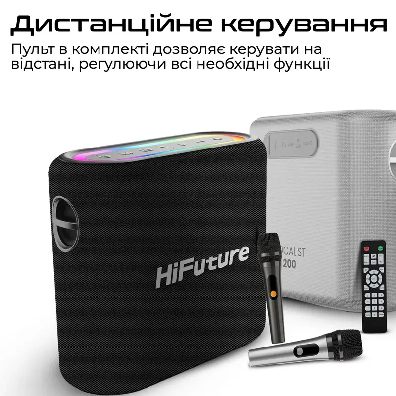 Акустична система HiFuture Vocalist300 Black (vocalist300.black) - фото - №9