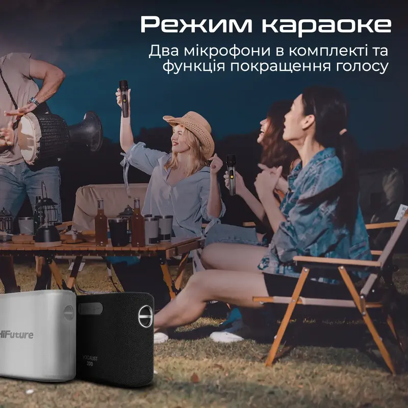 Акустична система HiFuture Vocalist300 Black (vocalist300.black) - фото - №8