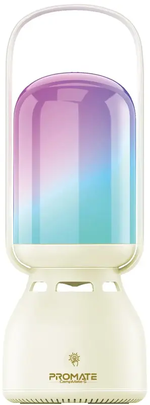 Акустична система Promate Campmate-5 з ліхтарем White (campmate-5) - фото - №0