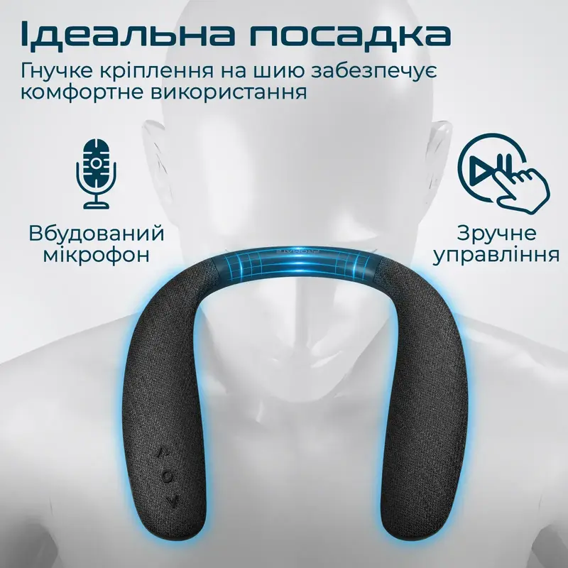 Акустична система Promate Hook 6W hook.black - фото - №2