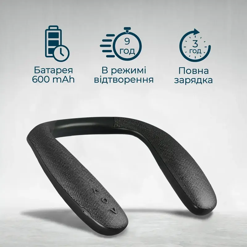 Акустична система Promate Hook 6W hook.black - фото - №4