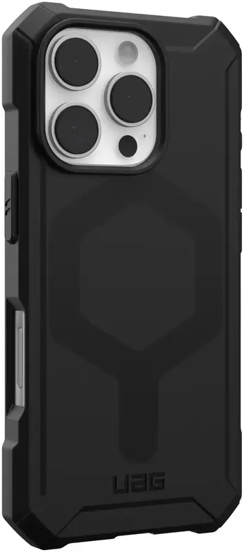 Чохол для iPhone 16 Pro UAG Essential Armor Magsafe Black (114448114040) - фото - №3