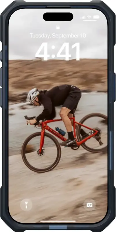 Чохол для iPhone 16 Pro UAG Essential Armor Magsafe Cloud Blue (114448114151) - фото - №1