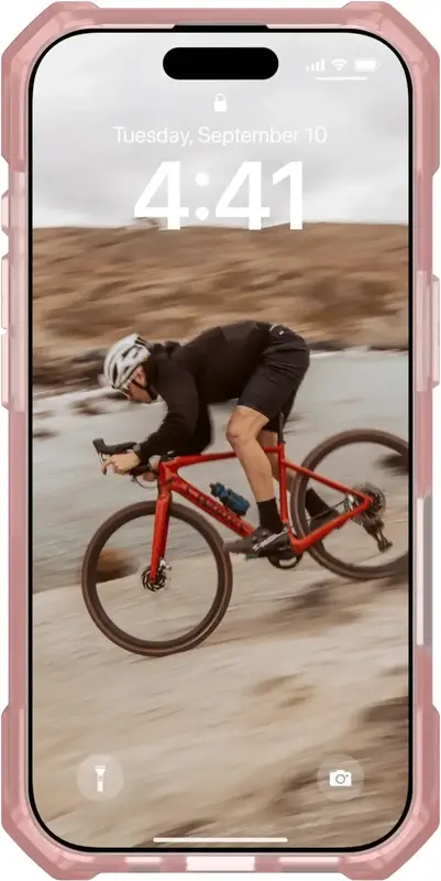 Чохол для iPhone 16 Pro UAG Essential Armor Magsafe Rose (114448114C4C) - фото - №4