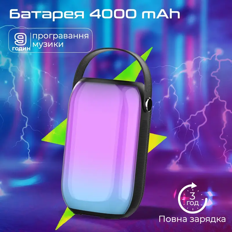 Акустична система Promate Spectro-20 20W Black (spectro-20) - фото - №4