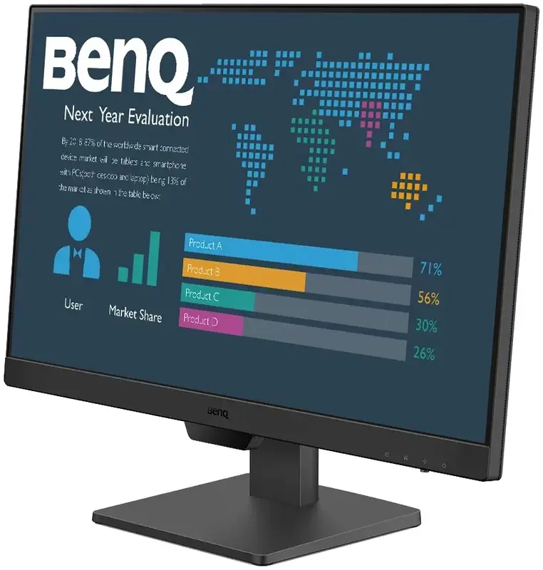 Монитор BENQ 23.8" (9H.LM5LB.QBE/9H.LM5LJ.LBE) - фото - №2