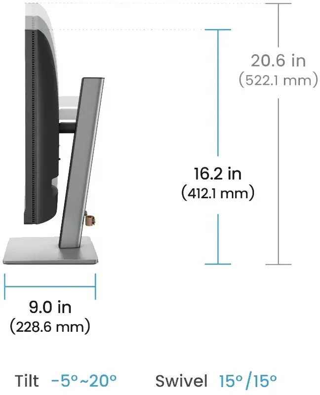 Монітор BENQ 24.1" (9H.LLXLA.TBE) - фото - №10