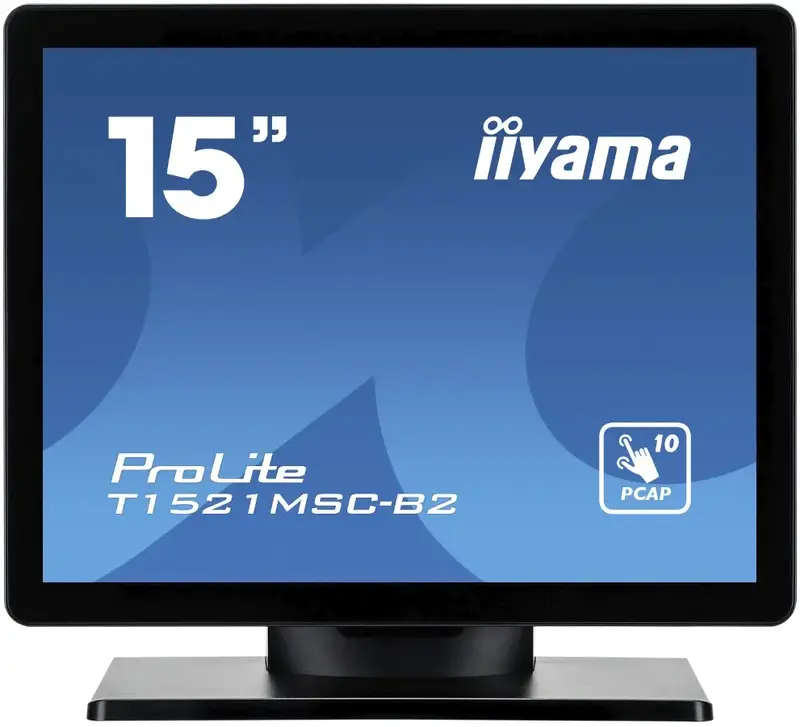 Монітор Iiyama 15" (T1521MSC-B2) - фото - №0