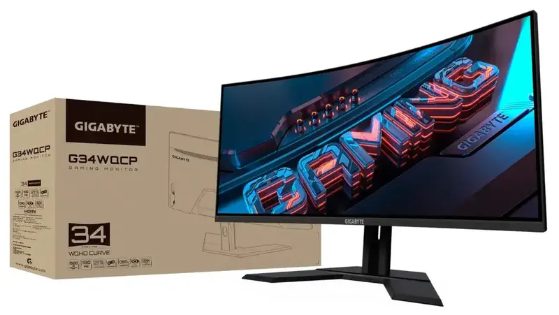 Монітор 34" Gigabyte G34WQCP Gaming Monitor - фото - №8