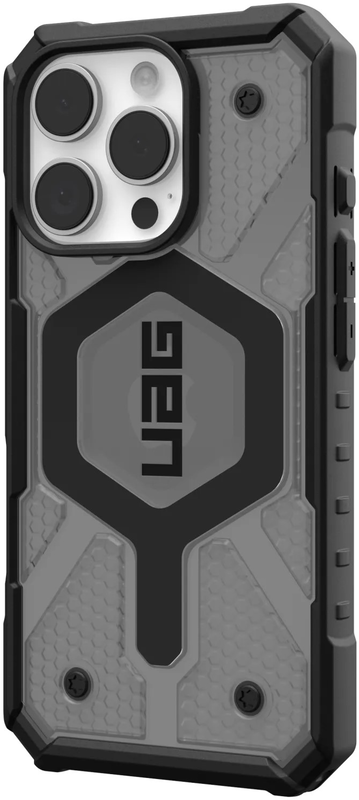 Чохол для iPhone 16 Pro UAG Pathfinder Clear Magsafe Ash (114464113131) - фото - №2