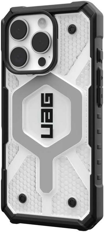 Чохол для iPhone 16 Pro UAG Pathfinder Clear Magsafe Ice (114464114343) - фото - №3