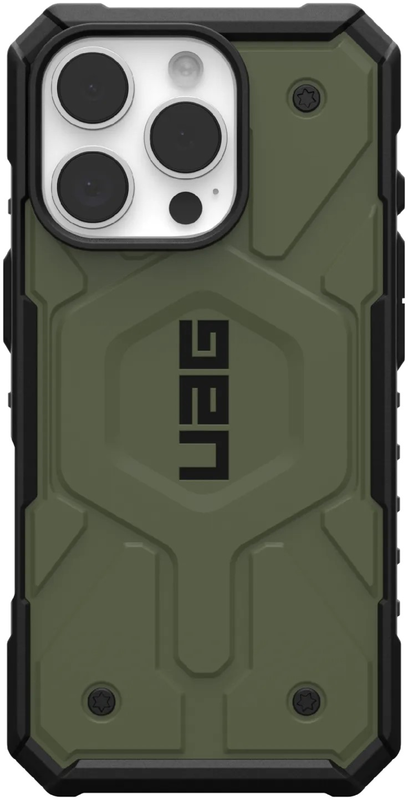 Чохол для iPhone 16 Pro UAG Pathfinder Magsafe Olive Drab (114468117272) - фото - №0