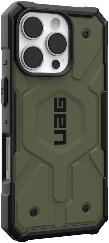 Чохол для iPhone 16 Pro UAG Pathfinder Magsafe Olive Drab (114468117272) - фото - №4