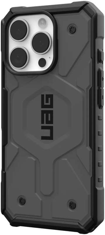 Чохол для iPhone 16 Pro UAG Pathfinder Magsafe Silver (114468113333) - фото - №3
