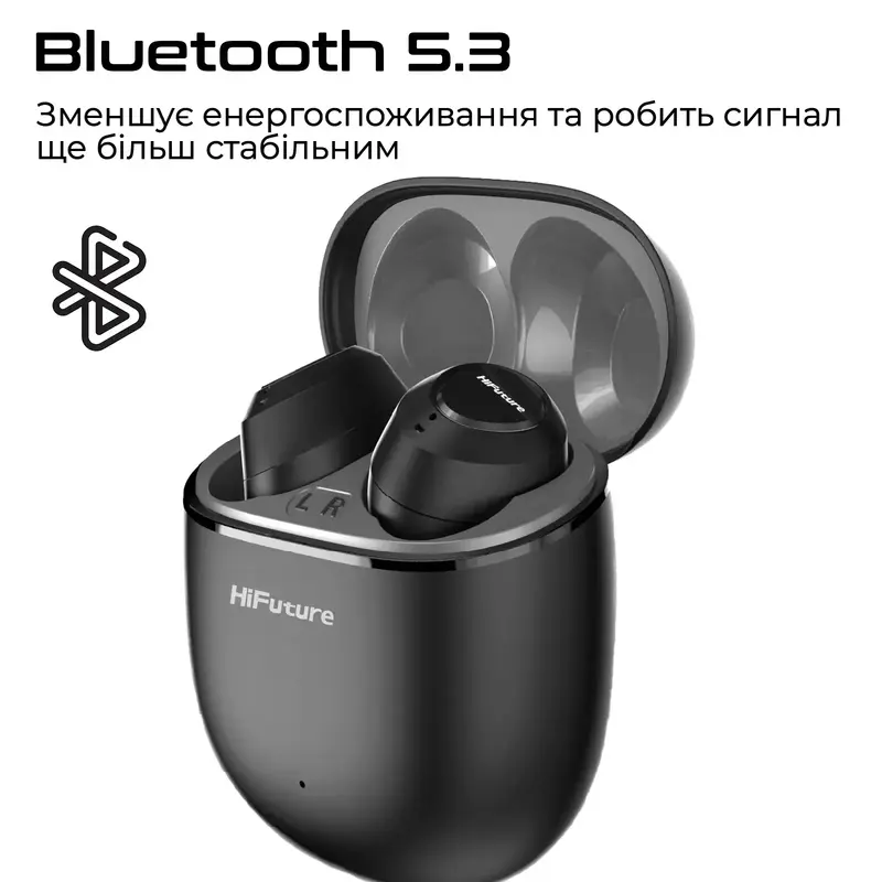 Навушники OlymBuds3 HiFuture Black (olymbuds3.black) - фото - №1