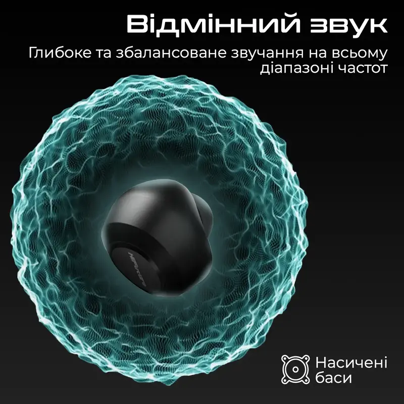 Навушники OlymBuds3 HiFuture Black (olymbuds3.black) - фото - №2