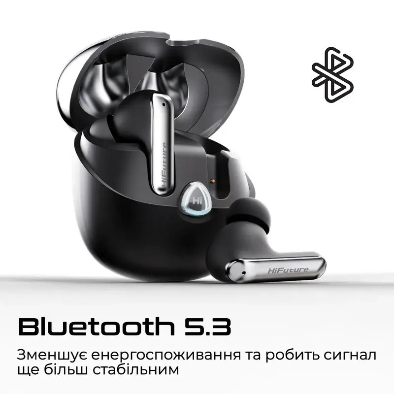 Навушники HiFuture SonicAir Black (sonicair.black) фото