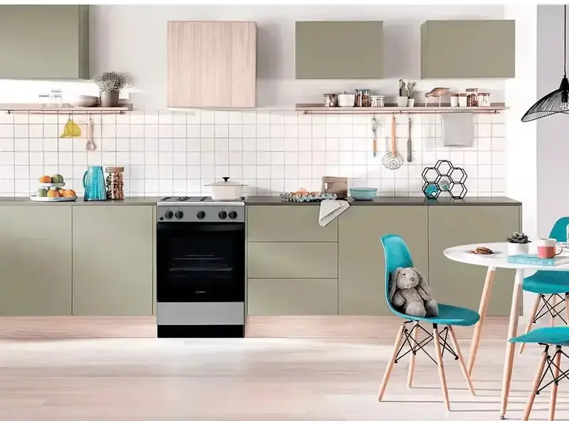 Плита газова Indesit IS5G0KMX/E - фото - №1