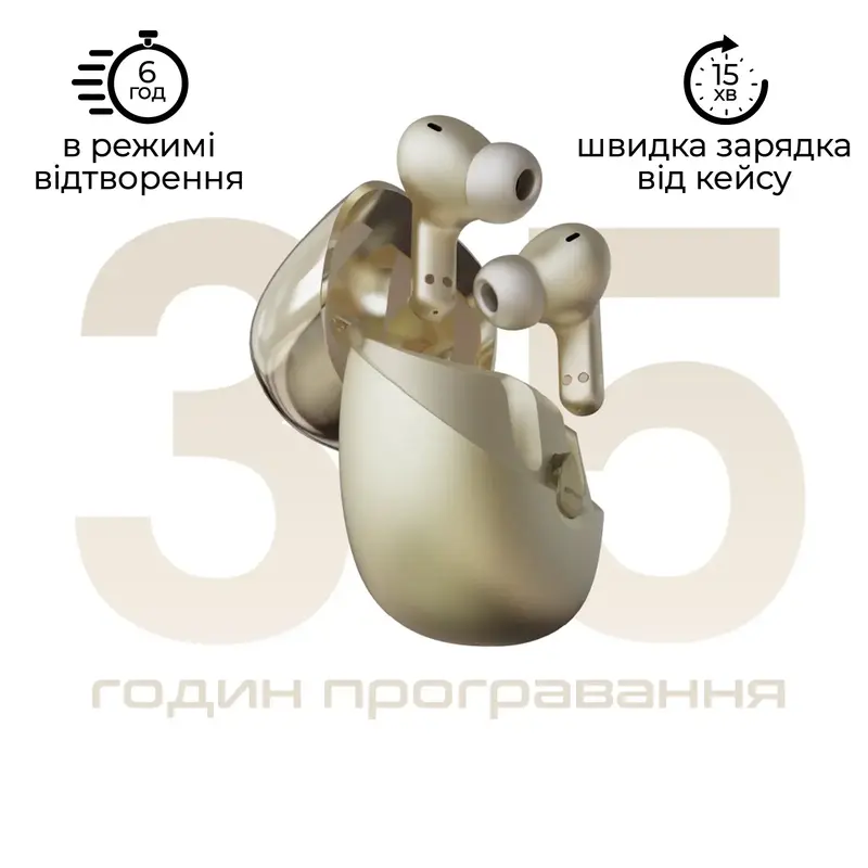 Навушники HiFuture SonicAir Champagne (sonicair.champagne) фото